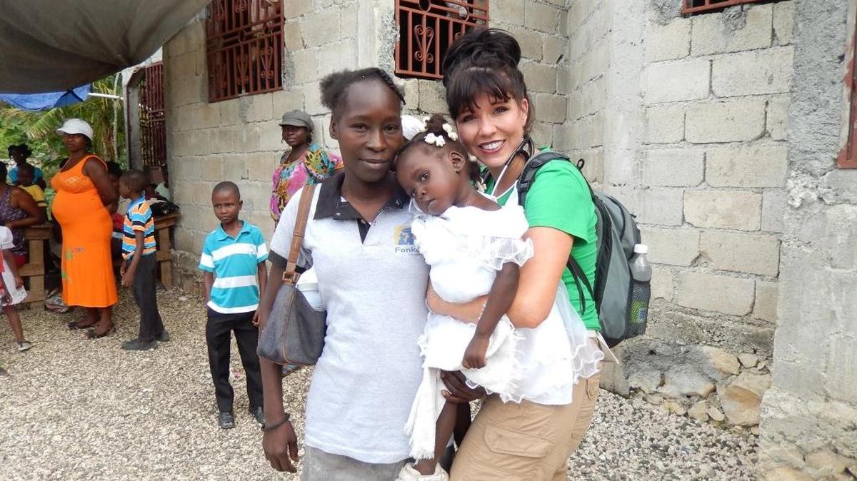 Richland Nurse Practitioner Annette McClendon recently returned from a medical mission trip to Haiti. “What are we on Earth for other than to serve,” she said.