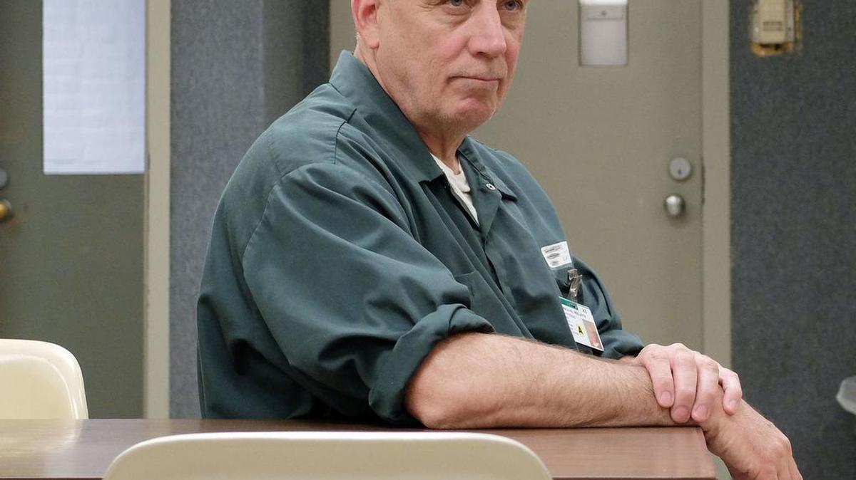Mike Millette sits in the visitors center at the state prison in Concord, N.H. Millette’s friend, Ed Martin III, was found dead in the bathroom of a convenience store, slumped over on his knees with a needle and a residue-stained spoon in his pocket. He’d mainlined fentanyl, an opioid up to 50 times more powerful than heroin. Martin's overdose would bring tears to his eyes. But he was scared too. He was his dealer, the man who sold him his final fix.