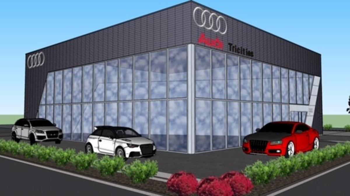 Town & Country has bought the former Overturf Audi dealership and moved it to a temporary spot next to its Richland BMW dealership. The company will spend about $2.5 million to construct a new home for the luxury brand, a division of Volkswagen.