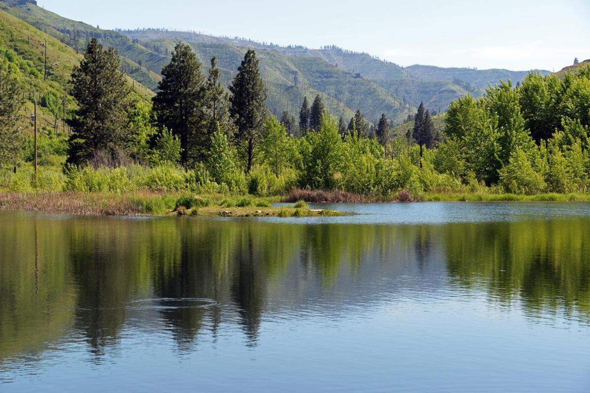 The Camp Wooten Retreat Center is located in the W.T. Wooten Wildlife Area near Pomeroy, Washington.
