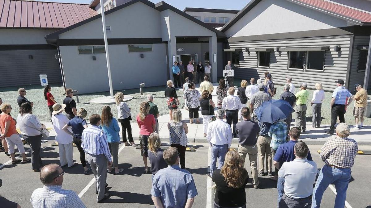 The West Richland community development and public works department will begin operating from the new Municipal Services Facility at 3100 Belmont Boulevard on Monday. The city dedicated the new center earlier this spring.
