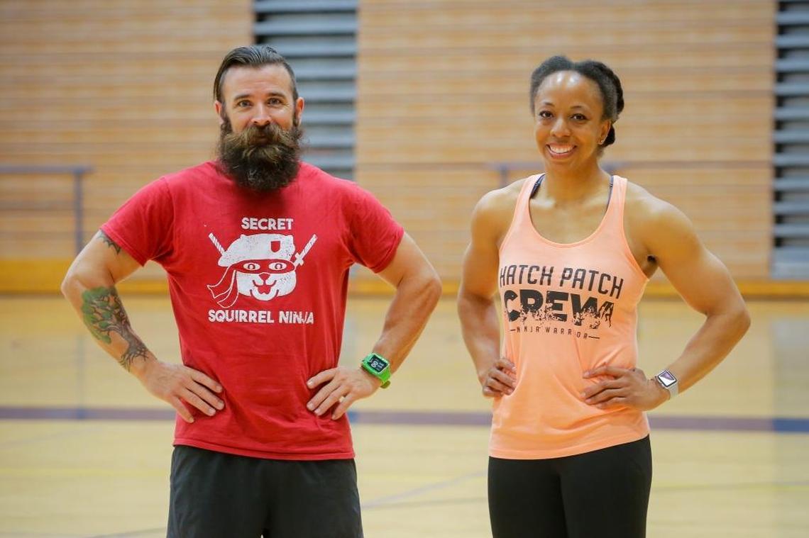 Fred Lewis and Nicole Hatcher competed in the American Ninja Warrior competition. Lewis is one of the assistant coaches for Hanford High wrestling and Hatcher is a math teacher and track coach at Southridge High School in Kennewick.