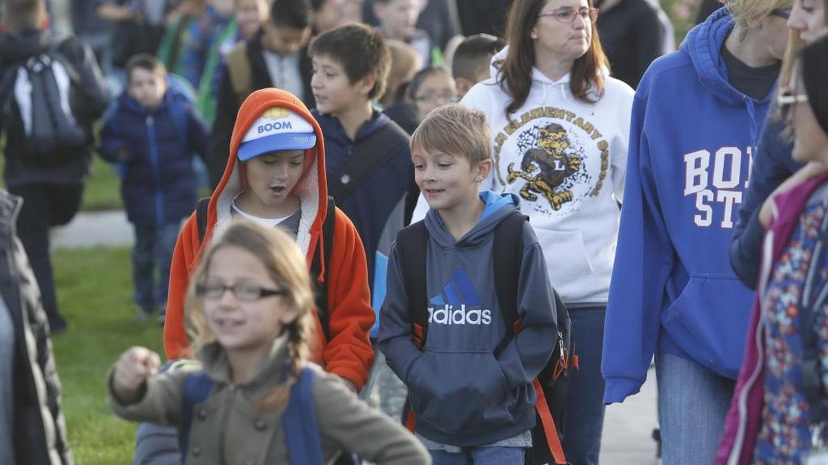 More than 200 Lincoln Elementary School students walked to school with their teachers and families Wednesday as part of International Walk to School Day and “Walktober.” The Kennewick School District partnered with Benton Franklin Health District and Safe Kids Benton-Franklin to encourage healthy and safe walking habits. Emerson Elementary in Pasco has scheduled a similar event for Oct. 19.