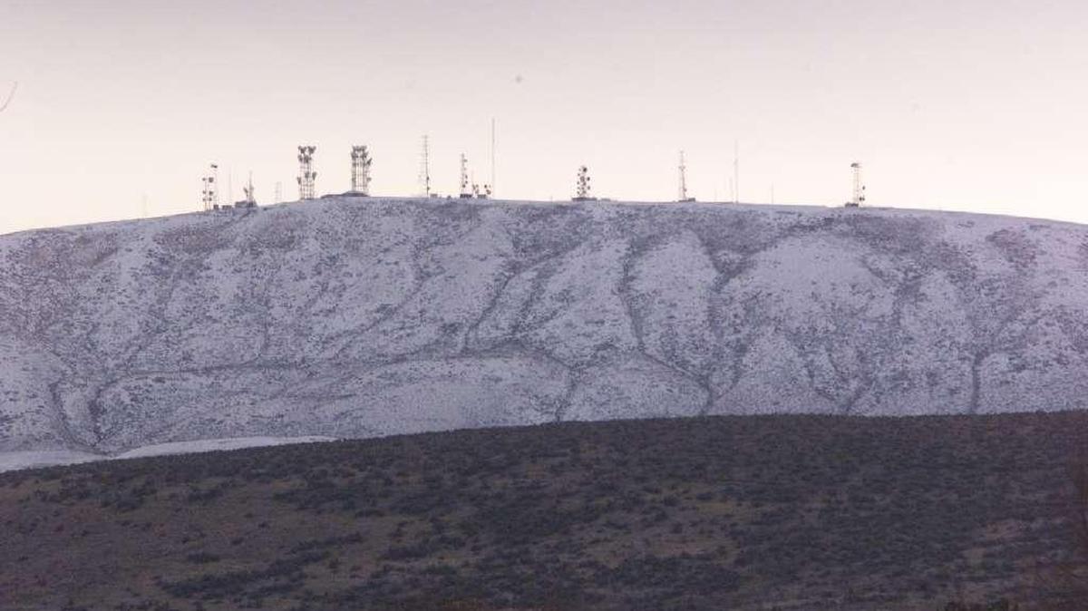 The first snow of the season for the Tri-City area may fall Monday. Chance of precipitation — either rain or snow —is 50 percent.