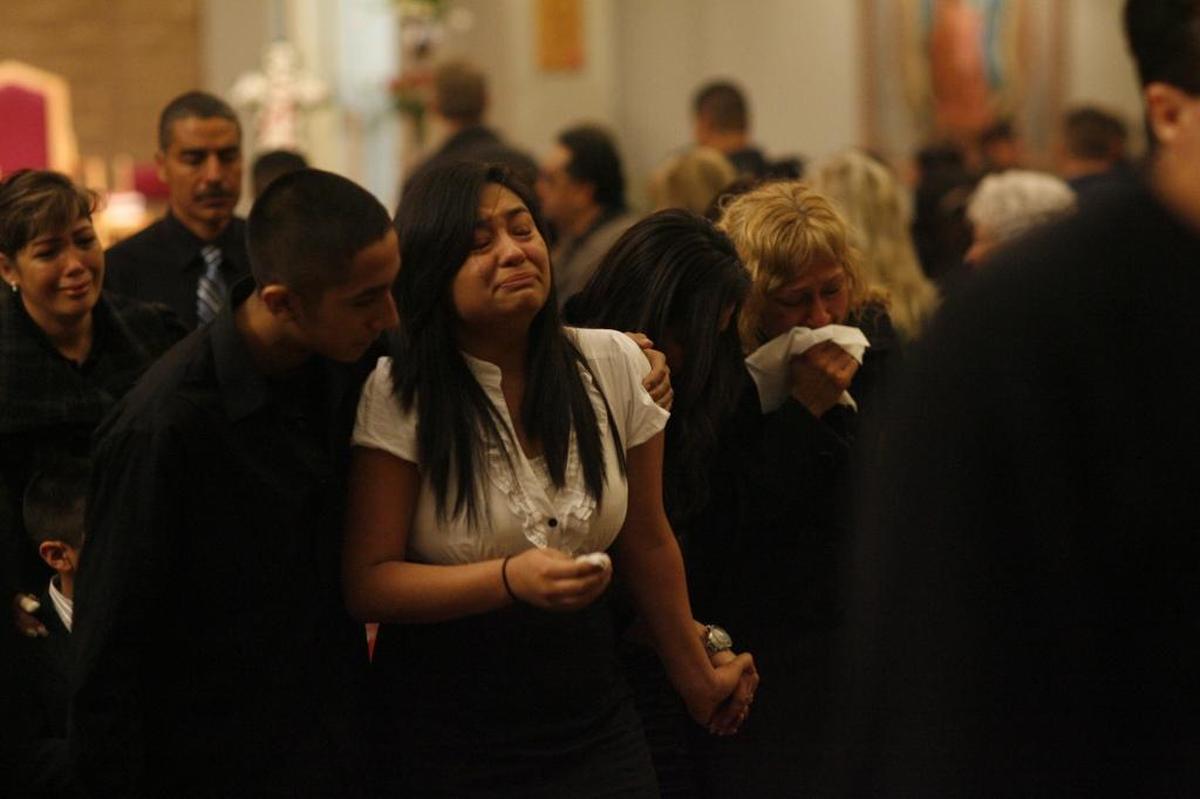 About 200 relatives and friends gathered at St. Joseph’s Catholic Church in Kennewick to remember Froilan Godines, a father of seven, who was killed Feb. 7, 2010, outside El Patron nightclub in Pasco.