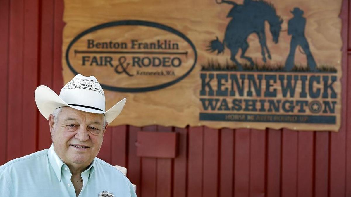 Harvey Underwood, a longtime fair board member who retired this year, shifting to emeritus status, is the grand marshal of the Grand Parade for the Benton Franklin Fair & Rodeo on Saturday in downtown Kennewick.