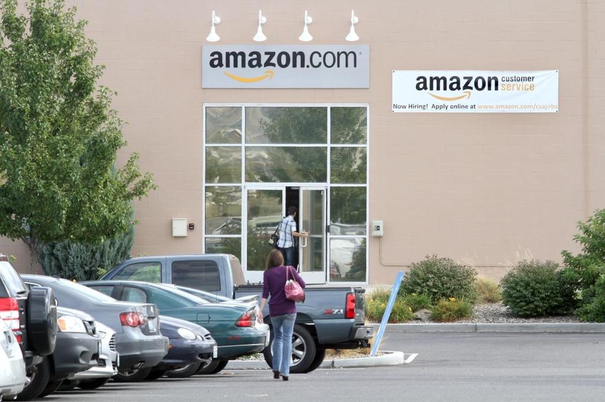The Amazon Customer Service Center in Kennewick.
