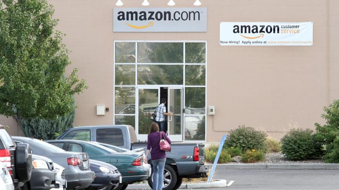 The Amazon Customer Service Center in Kennewick.