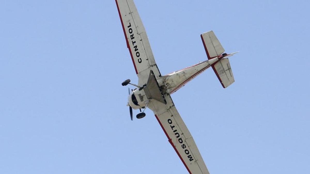 Franklin County Mosquito Control will spray for adult mosquitoes Friday.