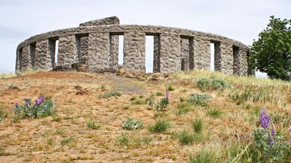 This tiny Washington town has a full-size Stonehenge replica. It’s also a veteran memorial