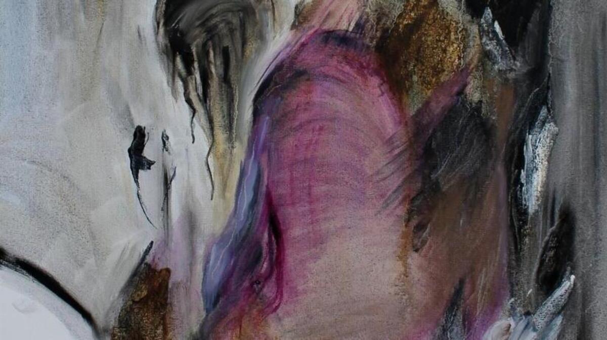 The painting Depression by Thelma Triplett will be featured at the inVisible art show on mental health, which opens Friday at DrewBoy Creative gallery in Richland.