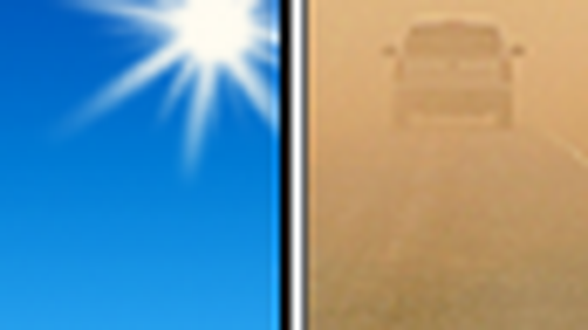 Nice weather in the Tri-Cities may give way to patches of blowing dust from 2 to 8 p.m.
