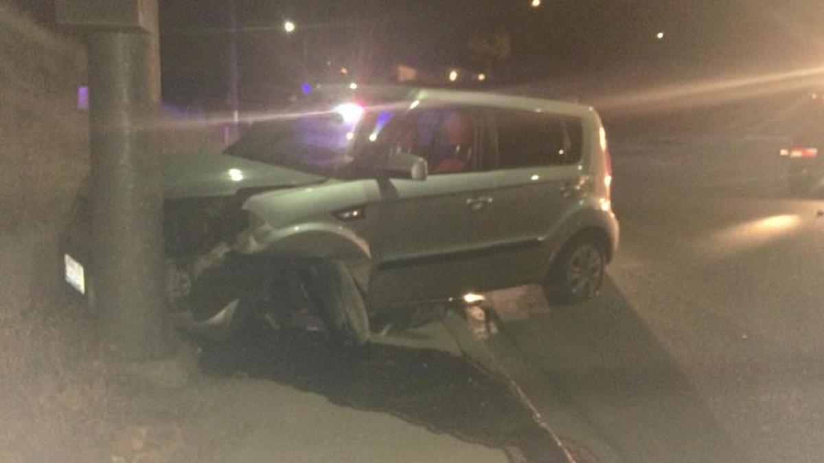 Aquillina L. Ramirez, 21,was arrested on suspicion of driving under the influence after wrecking her Kia early Sunday morning at North Volland Street and West Canal Drive in Kennewick.