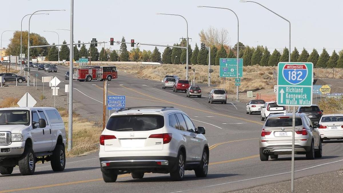 Benton County is contributing $1.8 million to a Richland project to upgrade the stretch of Queensgate Drive between Interstate 182 and Keene Road.