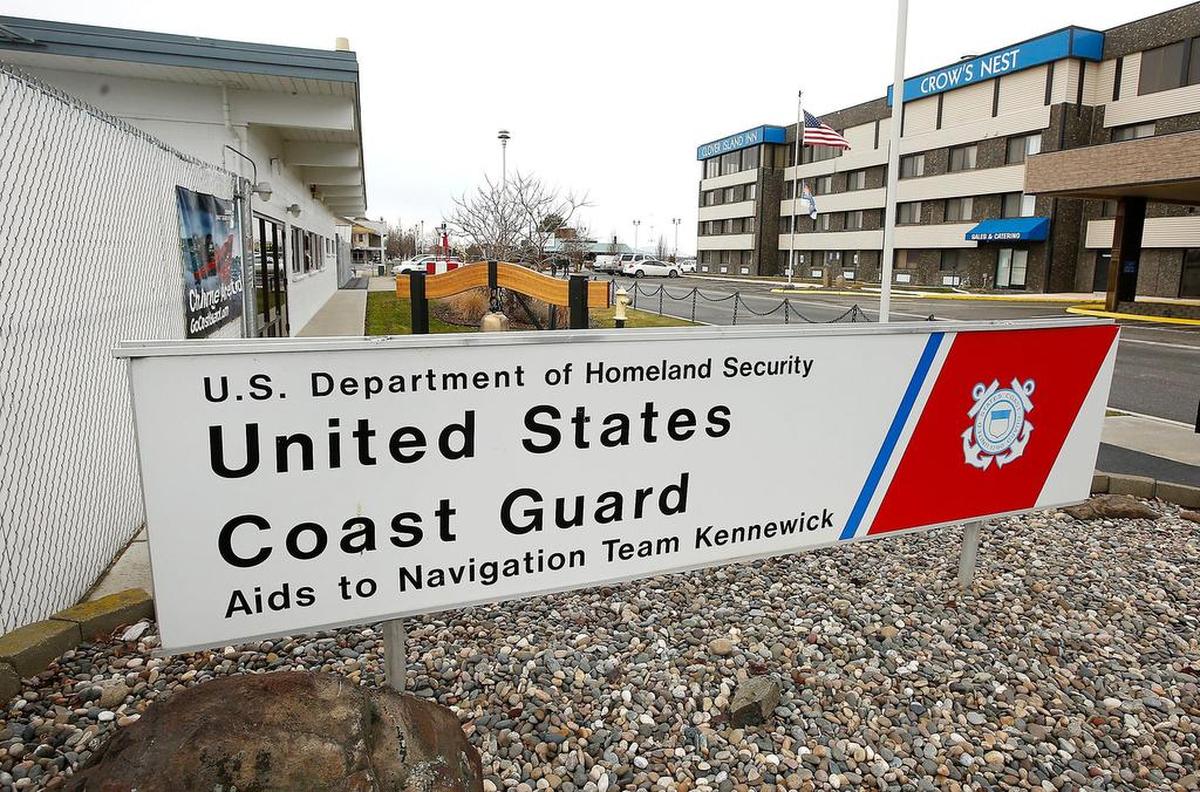 The Clover Island Inn is next to the U.S. Coast Guard station on the island.