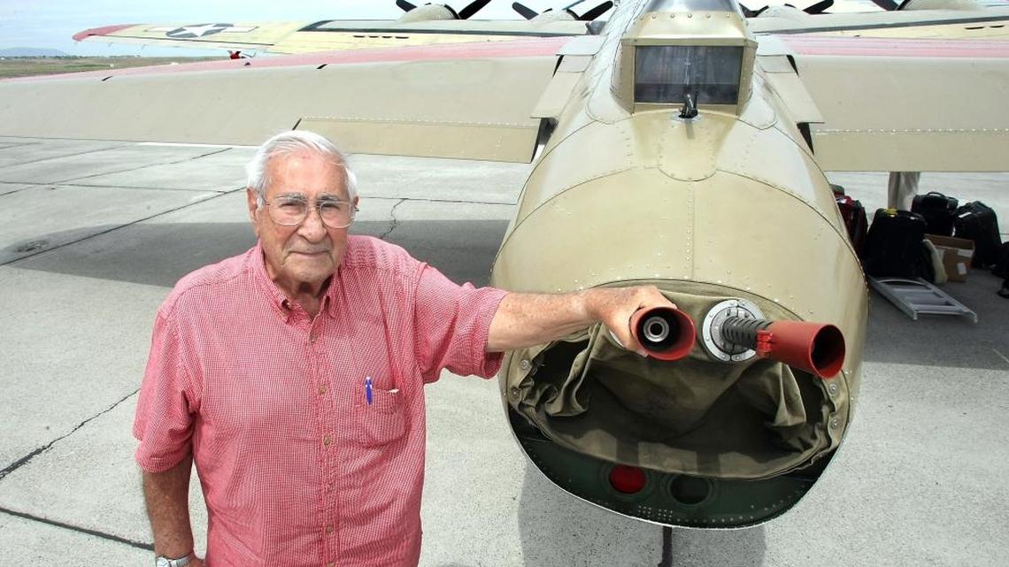 Vincent DeLiso, who died Monday at 91, recalled with vivid detail in 2011 his experiences as a tail gunner on a B-17 bomber with the 303rd Bomb Group of the Eighth Air Force in England during World War II.