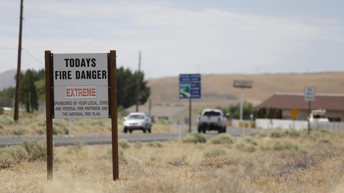 The Mid-Columbia will be under a fire weather watch Saturday afternoon and evening because of gusty winds and low humidity, according to the National Weather Service.