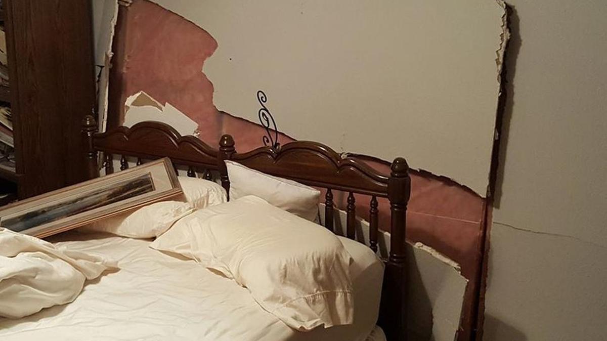 West Richland police arrested a driver for driving under the influence after the vehicle plowed through a home and struck a bed where residents were sleeping. The residents were not injured.