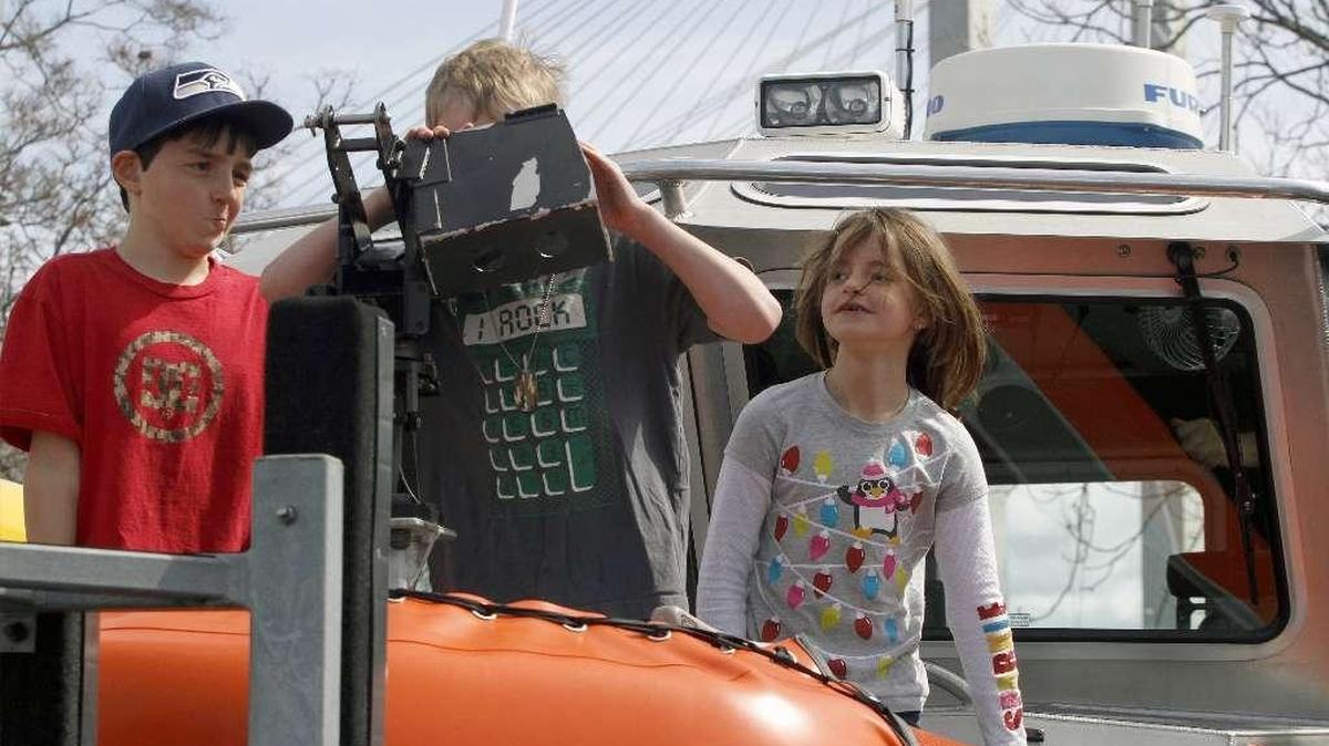 A Coast Guard open house on Clover Island is planned Saturday.