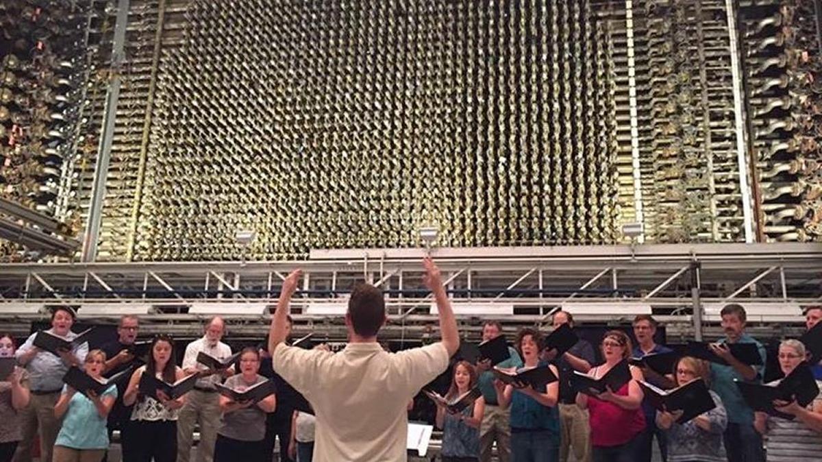 Mid-Columbia Mastersingers will perform Sept. 8-10 at Hanford’s historic B reactor.