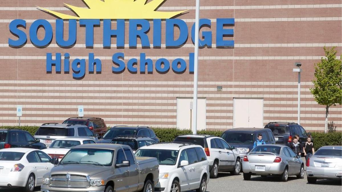 A Southridge High School student was expelled after he reportedly brought two airsoft pistols to class.