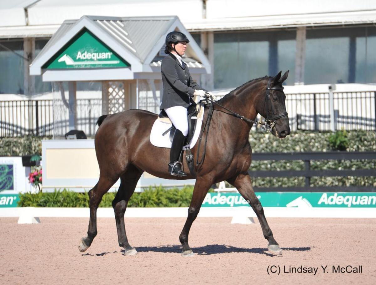 Roxanne Trunnell, a para-dressage rider who grew up in the Tri-Cities, also represented the U.S. in the 2016 Paralympics in Brazil.
