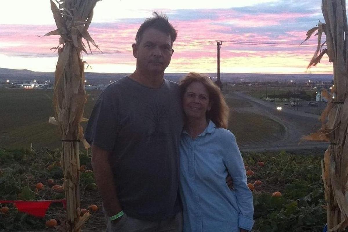 Chris Vowels, pictured with wife Dorothy, was in and out of a Seattle hospital for six months while battling severe aplastic anemia and undergoing a marrow transplant.