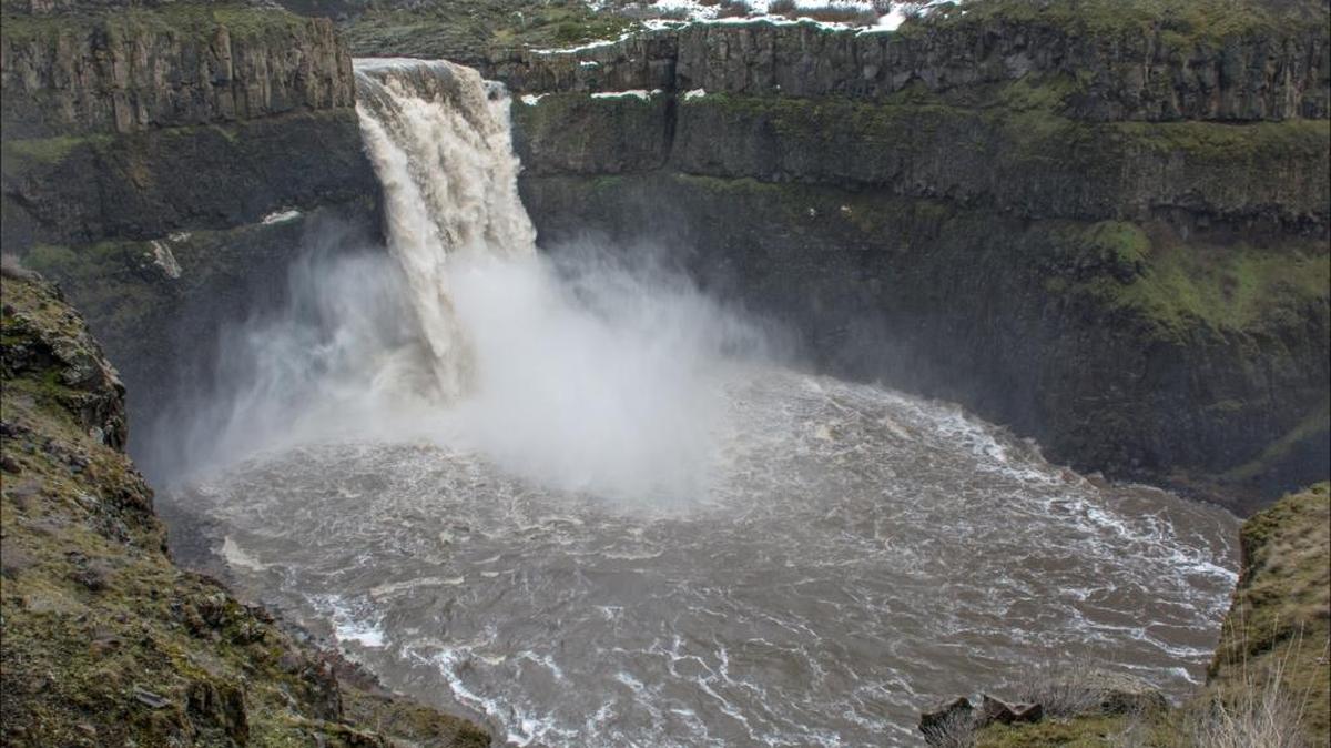 Tom Foster of Pasco took this photo of Palouse Falls earlier this week.