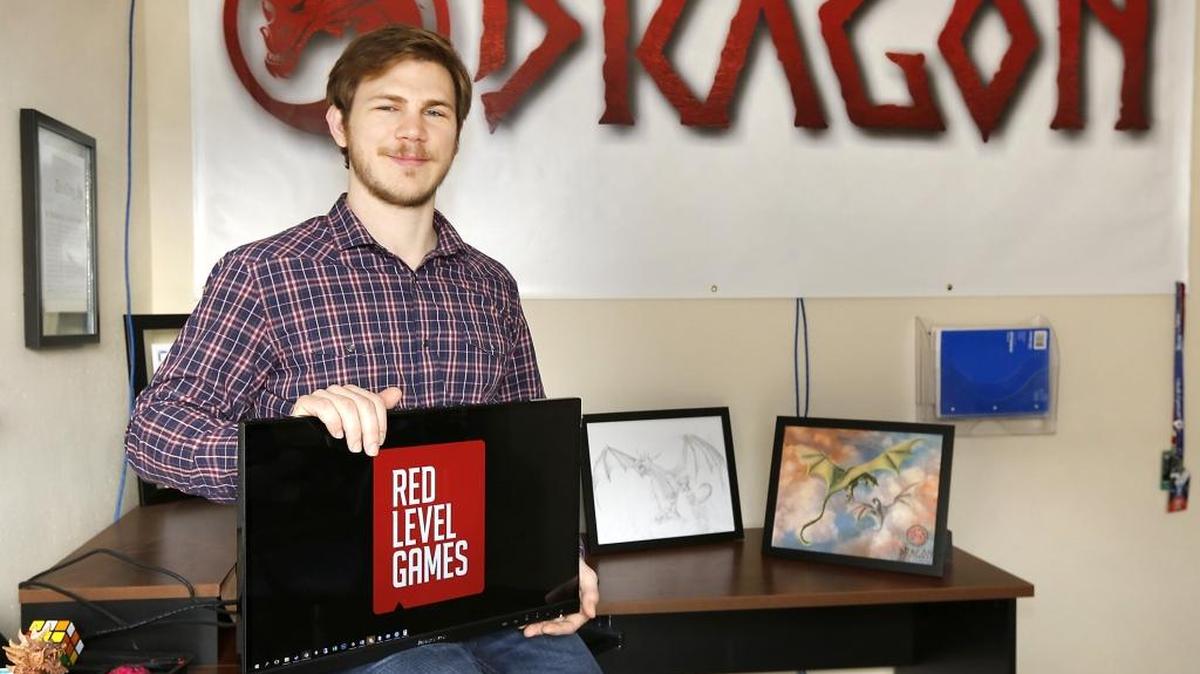 Grant D. Williams, CEO of Red Level Games in Richland, is finding success with the company’s open world computer game called Dragon: The Game. A Kickstarter campaign to enhance the game ends Feb. 14.