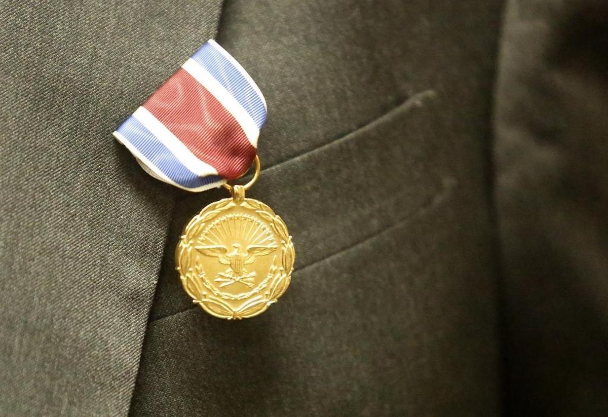 The Department of Defense’s Medal for Distinguished Public Service is the highest honor for private citizens for exceptional distinguished service.