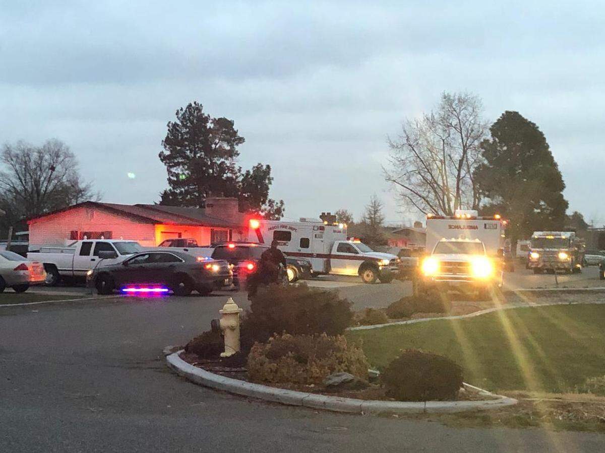 Police are on the scene of a shooting in Pasco.