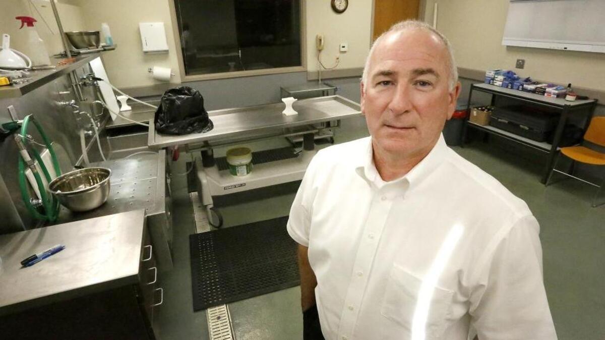 
Benton County Coroner John Hansens is asking local officials to release the bodies of homicide victims to family members sooner.
