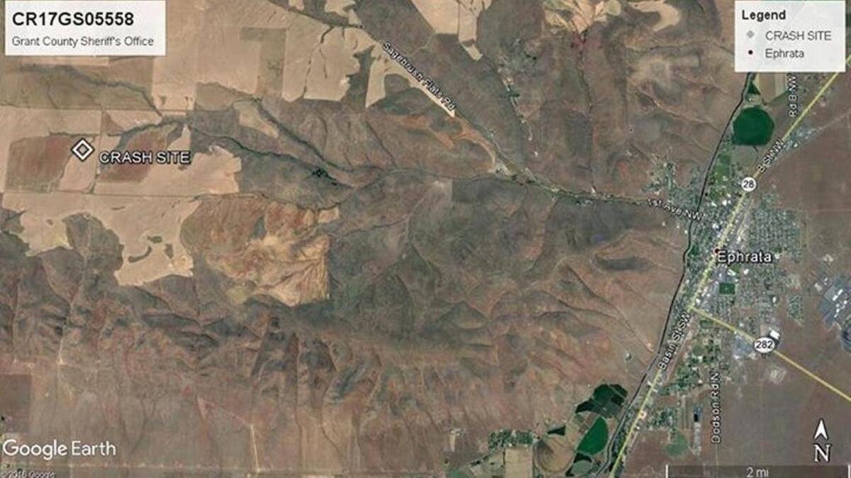 Kyle Roberson, of Richland, died May 26 in a glider crash west of Ephrata.