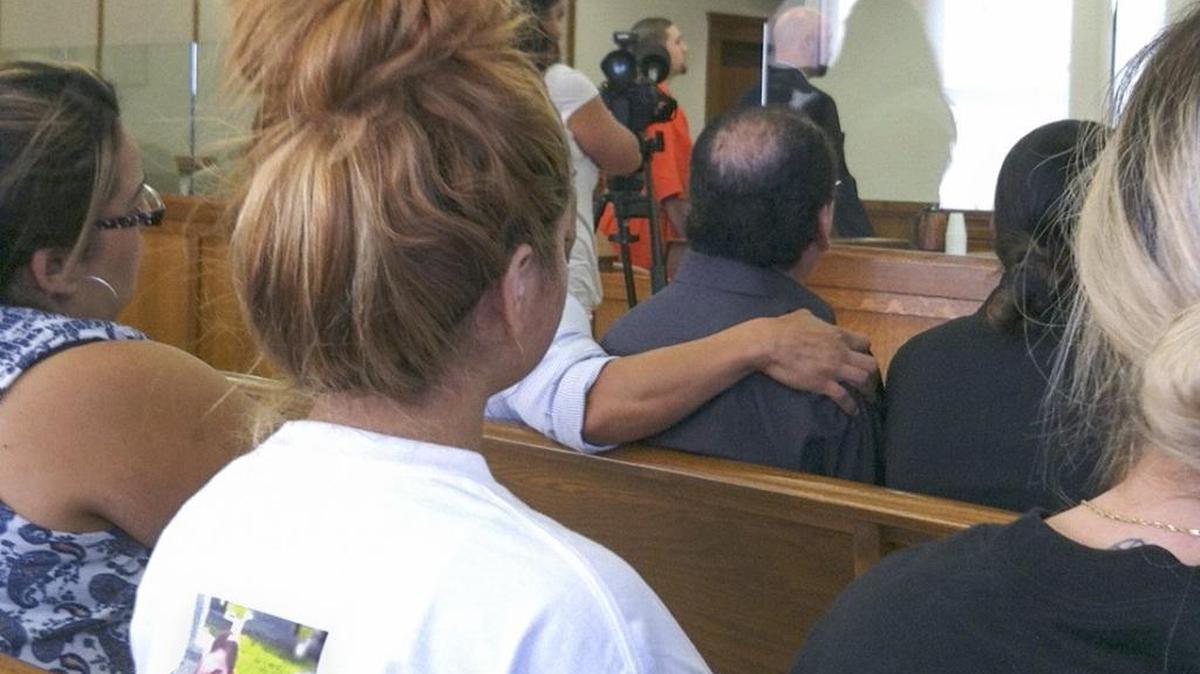Family and friends wore T-shirts in support of shooting victim George Garcia Thacker during Monday’s sentencing of Nathan T. Quintero, 25. Quintero was sentenced to 16 years in prison for the 2015 killing.