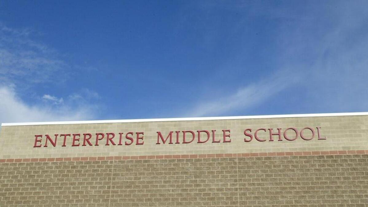 A student at Enterprise Middle School in West Richland threatened to shoot up the school, police said.
