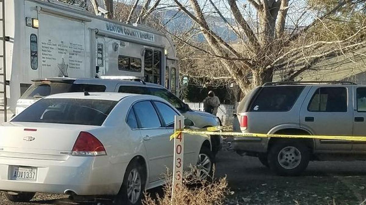 Benton County deputies investigated a shooting at this North River Road home in February 2018.