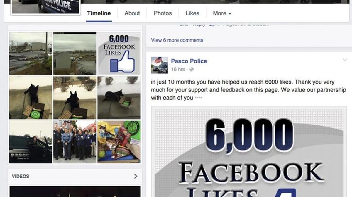 Many of the area police and fire departments are using social media to keep in touch with the community they serve.