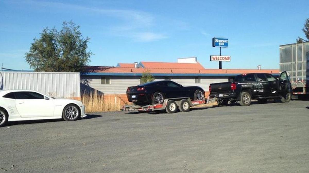 These three cars were discovered in Boardman, Ore. They were connected with at least two other people who led Morrow County deputies on separate chases Tuesday afternoon.