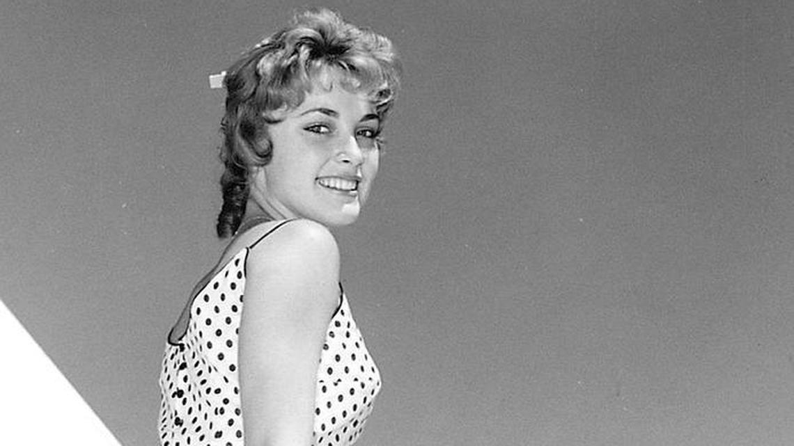 Sharon Tate, 16, was a student at Columbia High School in Richland when she was chosen Miss Richland during the 1959 Atomic Frontier Days.