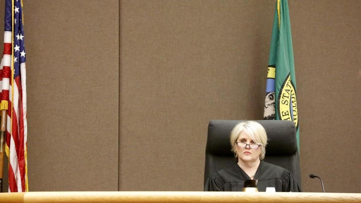 Judge Jackie Shea Brown issued a no-bail arrest warrant for William G. Nicol in October 2016 after he ran from Benton County Superior Court as jurors were deliberating in his child sex case. Nicol, now 80, turned himself in to authorities in Southern California.
