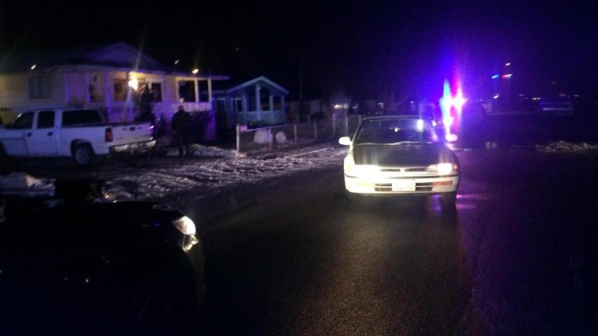 Kennewick police responded to reports of men fighting, and one being pepper sprayed.