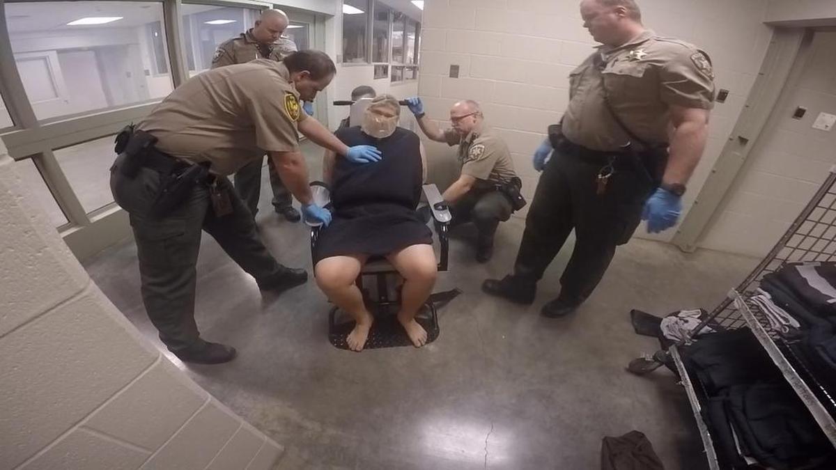 Marc A. Moreno, 18, was put in a restraint chair while being booked at the Benton County jail in 2016. He lost 38 pounds in the eight days before dying in the Kennewick facility.