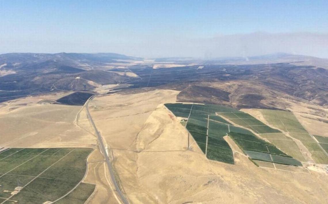The Range 12 Fire is estimated to have burned across about 275 square miles in late July and early August 2016. Some cattle ranchers are suing the Department of Defense for nearly $15 million after the fire spread to their land.