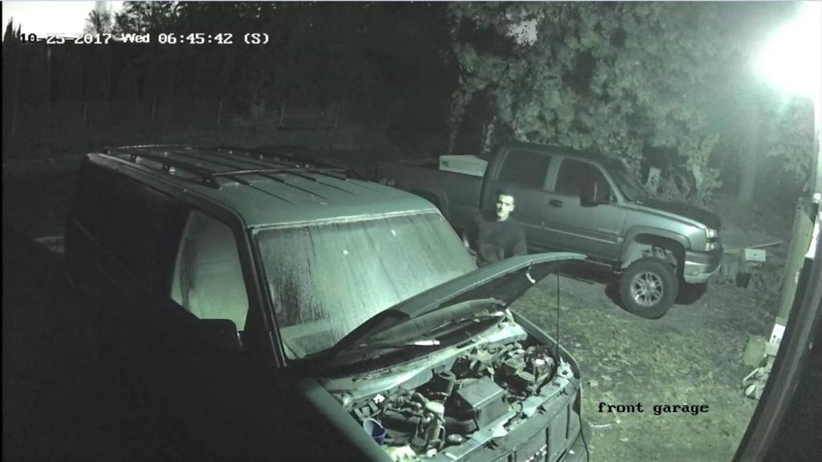 This suspect was caught on camera during a vehicle prowl Oct. 25 in the Rancho Reata area near Kennewick.