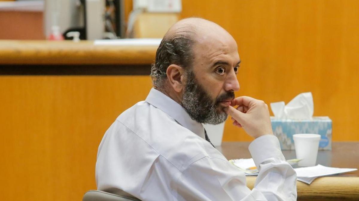 Abdul Rahman Sweidan appeared in Benton County Superior Court in Kennewick on Wednesday for his trial. He is charged with attempted second-degree murder and first-degree assault for the Aug. 30 stabbing of his wife Dania Z. Alhafeth.