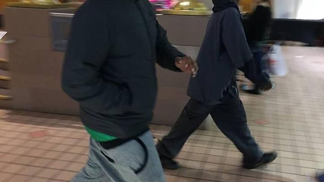 This is a person of interest in the theft of cell phones from the Best Buy kiosk in Columbia Center Mall, according to Kennewick police.