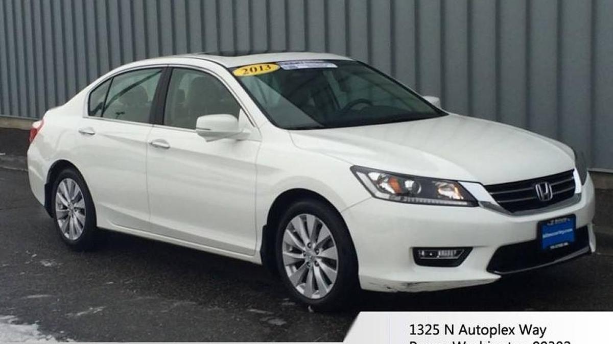 A Honda Accord resembling this one was stolen this afternoon from a car sales event in Columbia Park.
