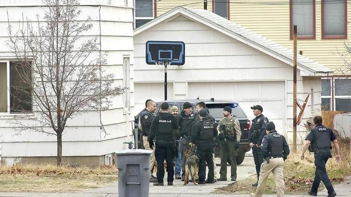 Edgar Zafra Gonzalez, 35, is accused of beating and threatening to kill his wife on Dec. 7 in front of their 20-month-old daughter. He slipped out of their house, leading police to search the neighborhood.