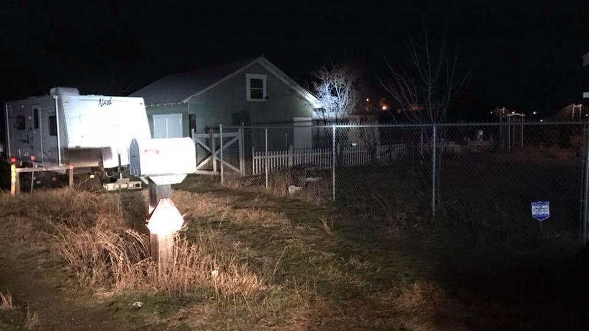 Pasco police caught a teen after he set off a burglar alarm twice at a detached garage.