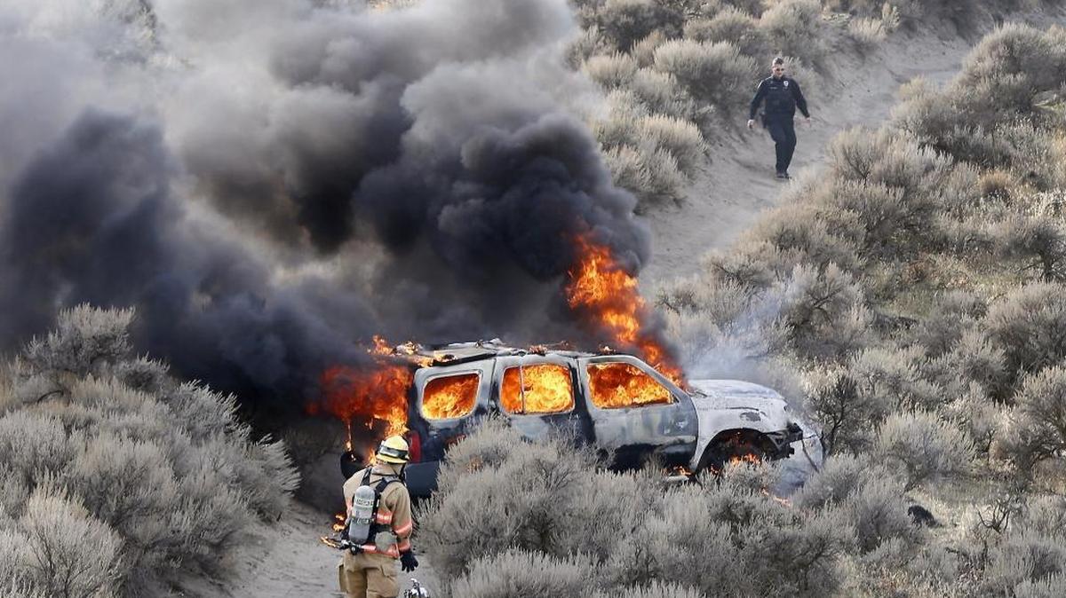 Carol Jean Haugen, 55, died in a car fire in a south Richland canyon Monday. The 55-year-old credit union worker’s death is being investigated as an accident by the Benton County Sheriff's Office.